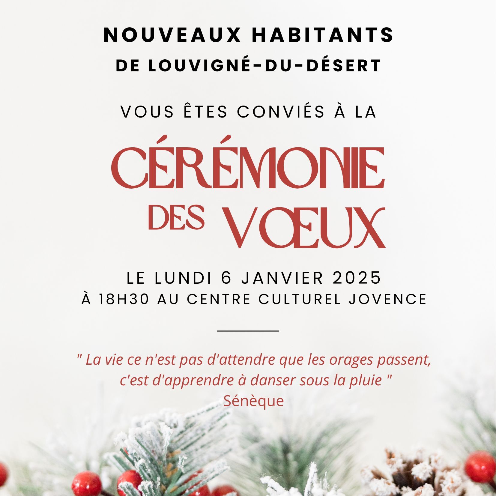 nouveaux habitants