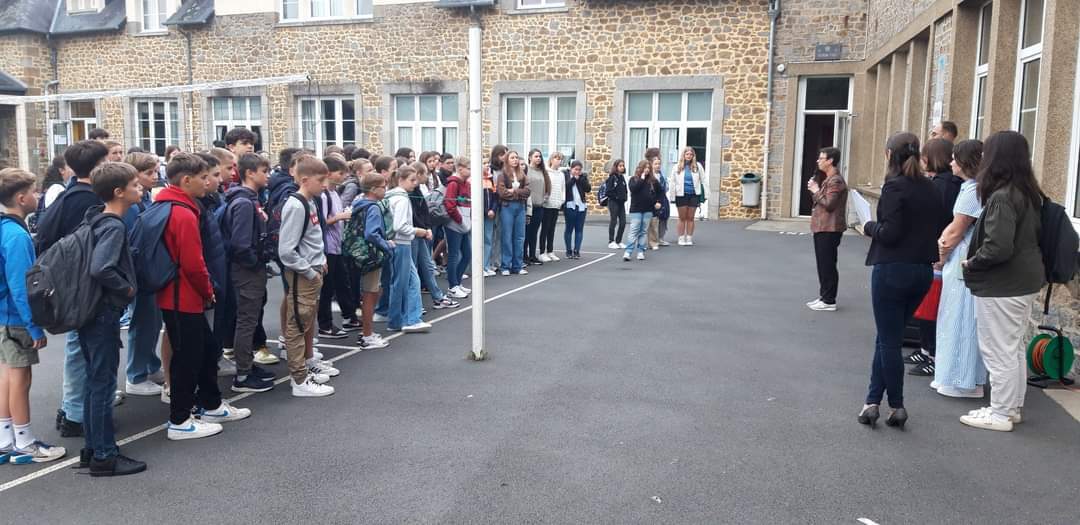 Rentrée Collège Julien Maunoir