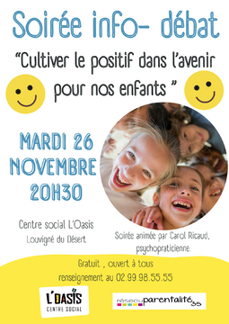 soirée info débat positif