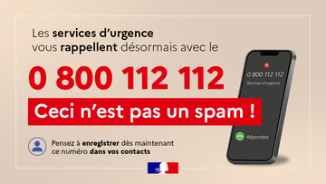 urgence numero rappel